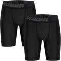 hummel Men's Training Essentials Topaz 2-Pack Tight Shorts-1
