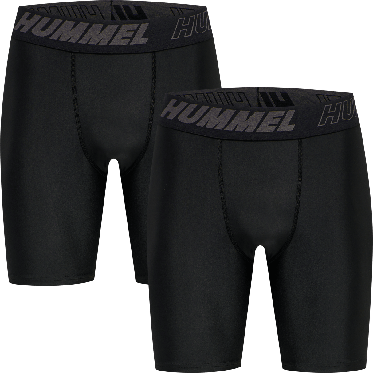 hummel Men's Training Essentials Topaz 2-Pack Tight Shorts-1