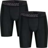 hummel Men's Training Essentials Topaz 2-Pack Tight Shorts-1