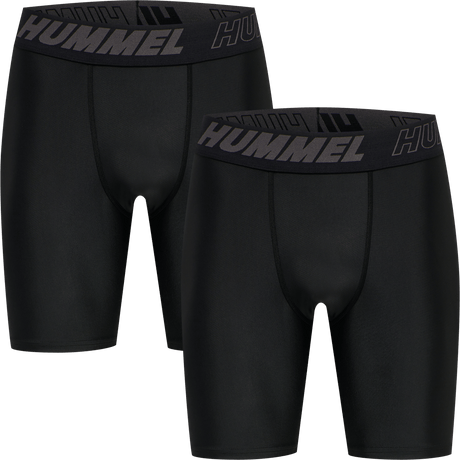 hummel Men's Training Essentials Topaz 2-Pack Tight Shorts-1
