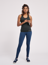 hummel Women's Training Essentials Christel Seamless Mid Waist Tights-5