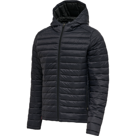 hummel Men's Red Quilted Hood Jacket-1