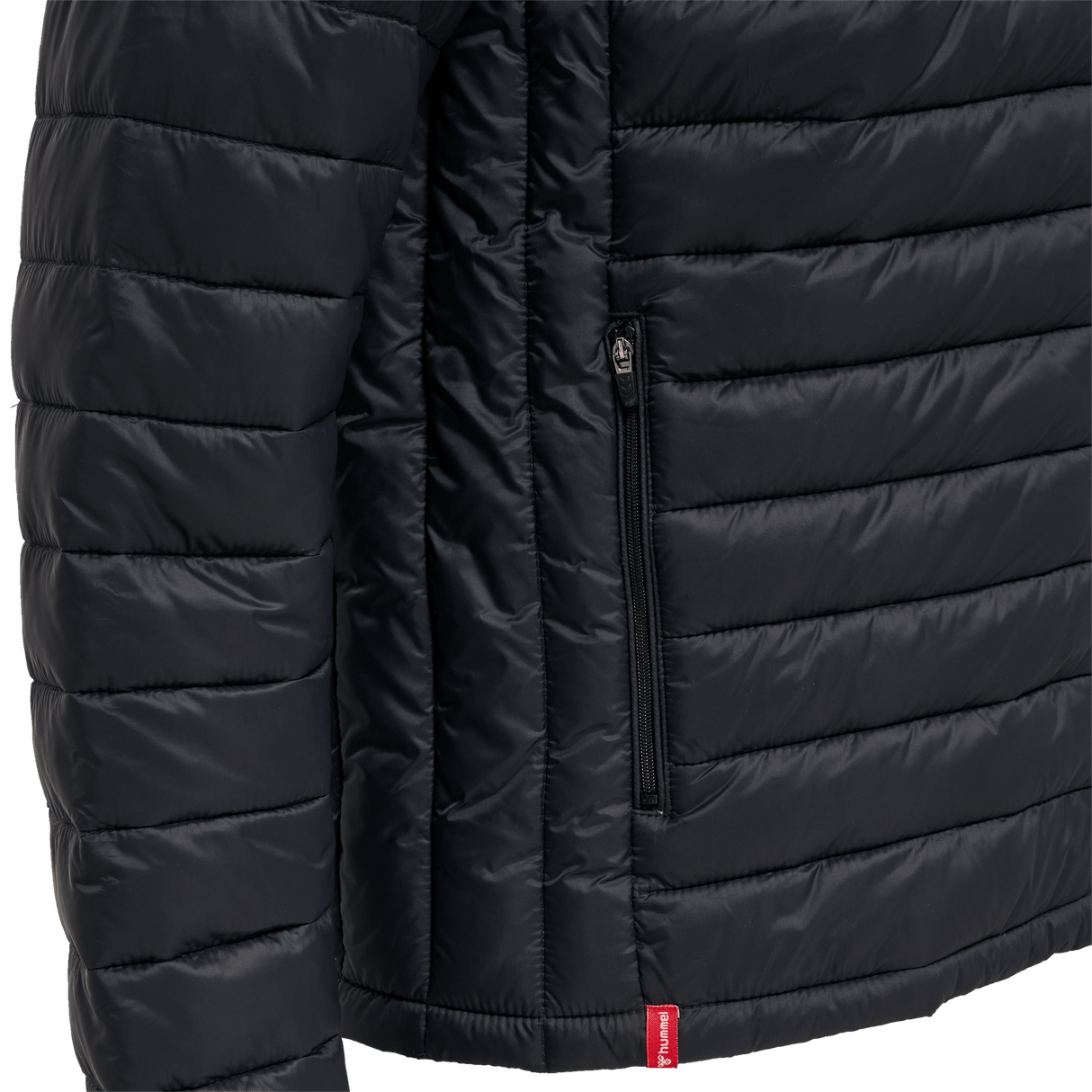 hummel Men's Red Quilted Hood Jacket-3