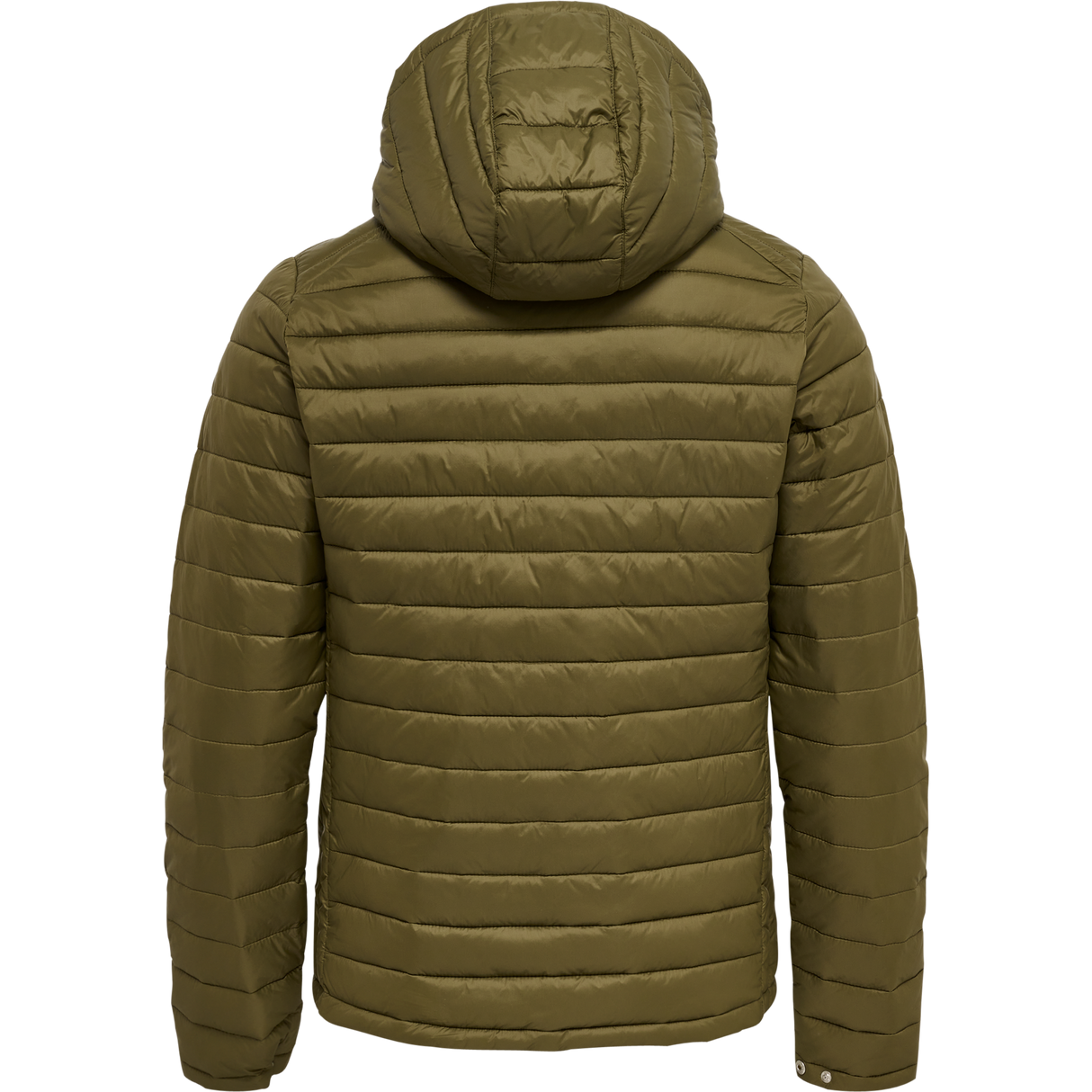 hummel Men's Red Quilted Hood Jacket-2
