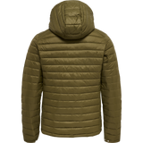 hummel Men's Red Quilted Hood Jacket-2