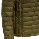 hummel Men's Red Quilted Hood Jacket-3
