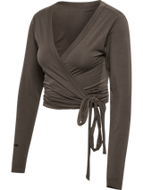 hummel Women's Soft Wrap Blouse-1