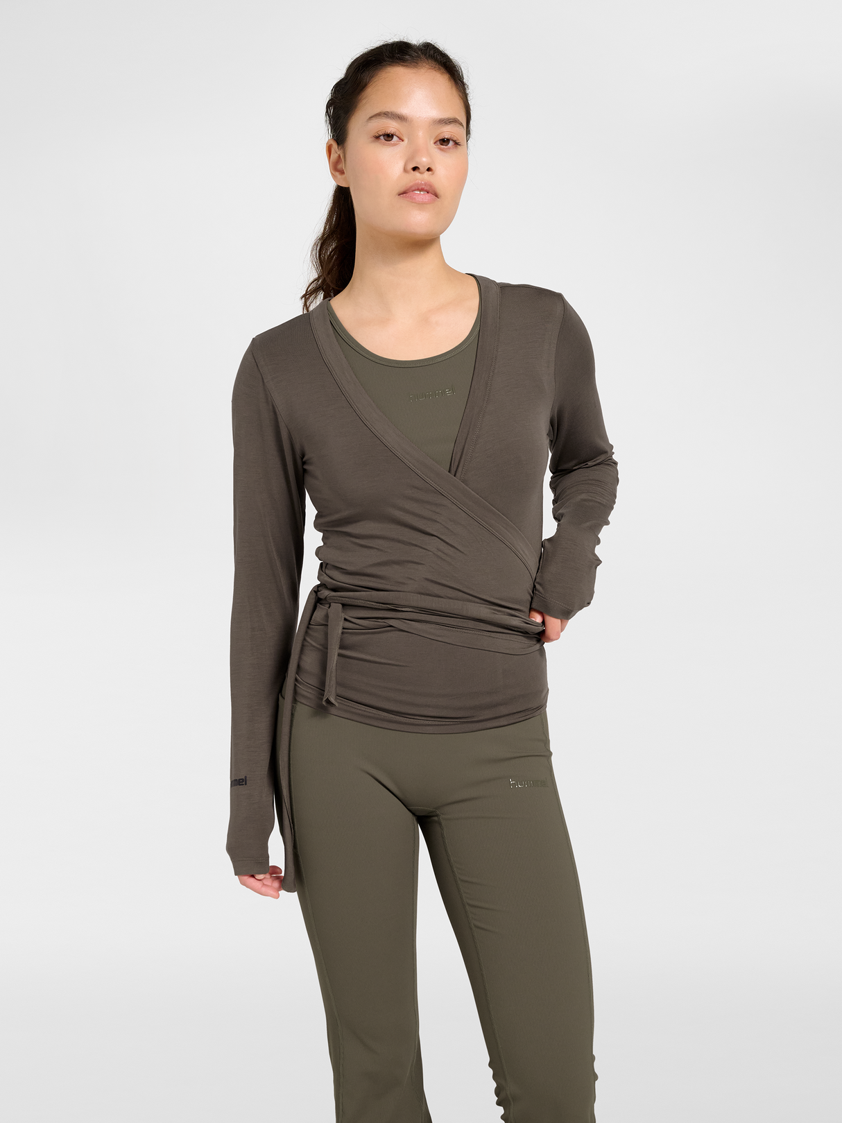 hummel Women's Soft Wrap Blouse-5