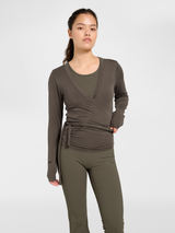 hummel Women's Soft Wrap Blouse-5