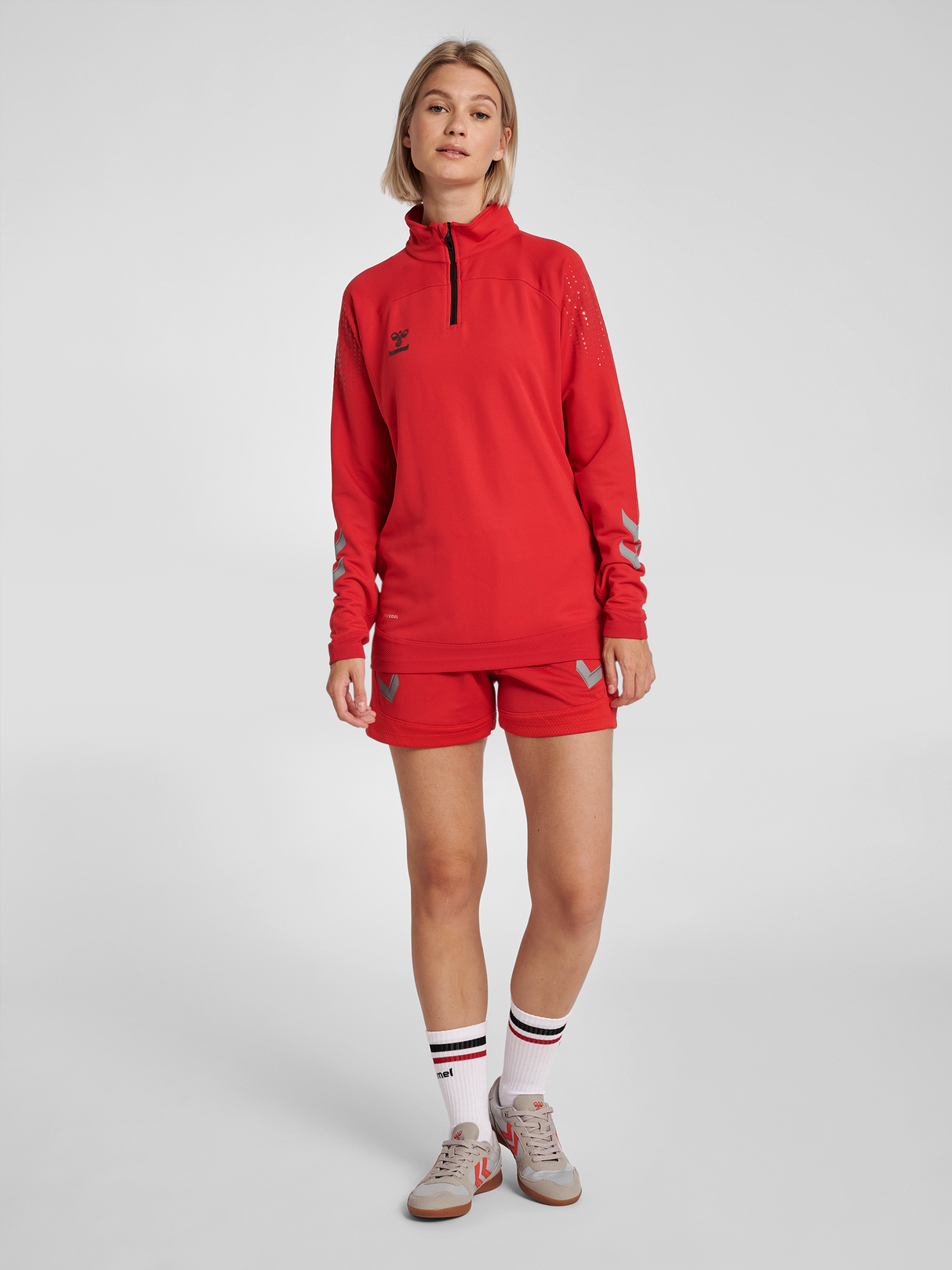 hummel Women's Lead Half Zip-4