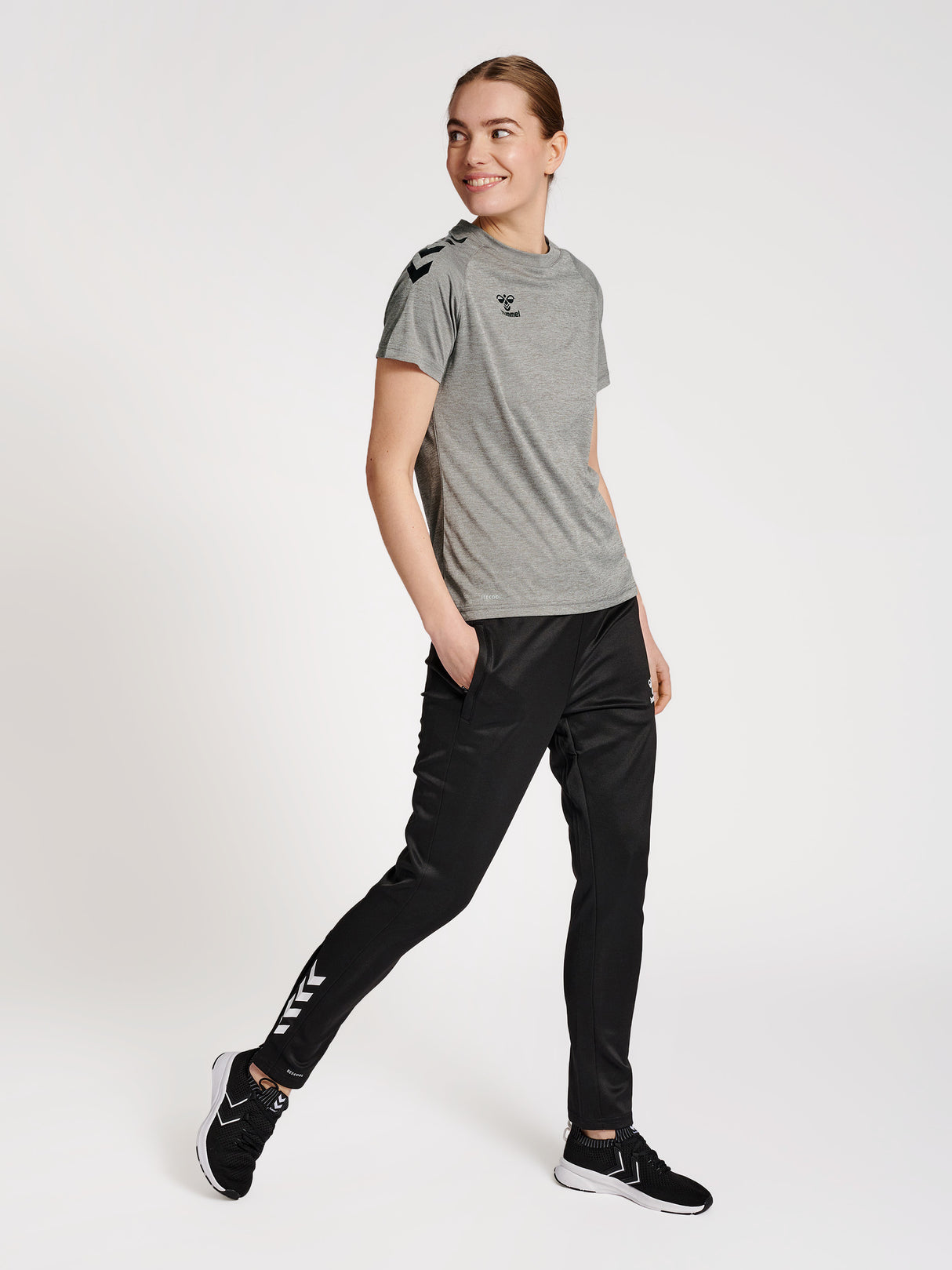 hummel Women's Core XK Core Poly Tee Short Sleeve-6