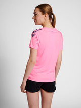 hummel Women's Core XK Core Poly Tee Short Sleeve-4