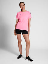 hummel Women's Core XK Core Poly Tee Short Sleeve-6