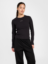 hummel Women's Foundation Rib Long Sleeve T-Shirt-5