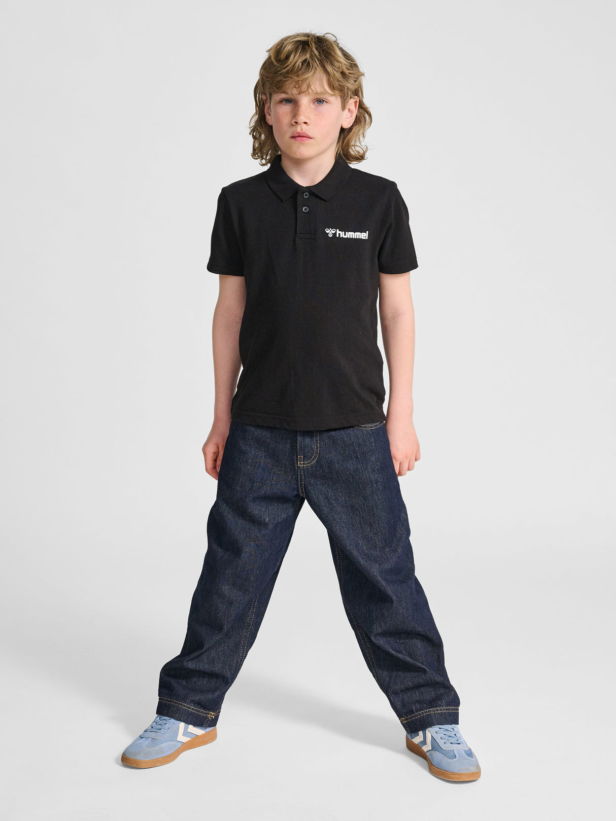hummel Youth Mover Cotton Polo-6