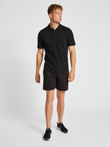 hummel Men's Red Basic Sweat Shorts-4