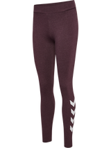 hummel Women's Pulse Logo Mid Waist Tights-1