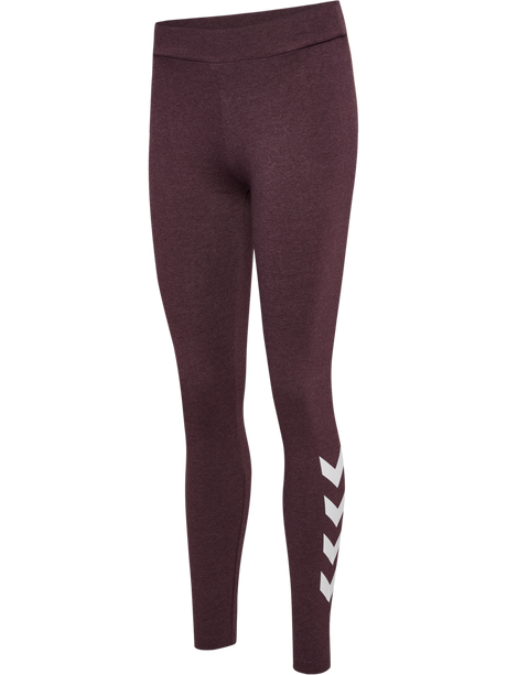 hummel Women's Pulse Logo Mid Waist Tights-1