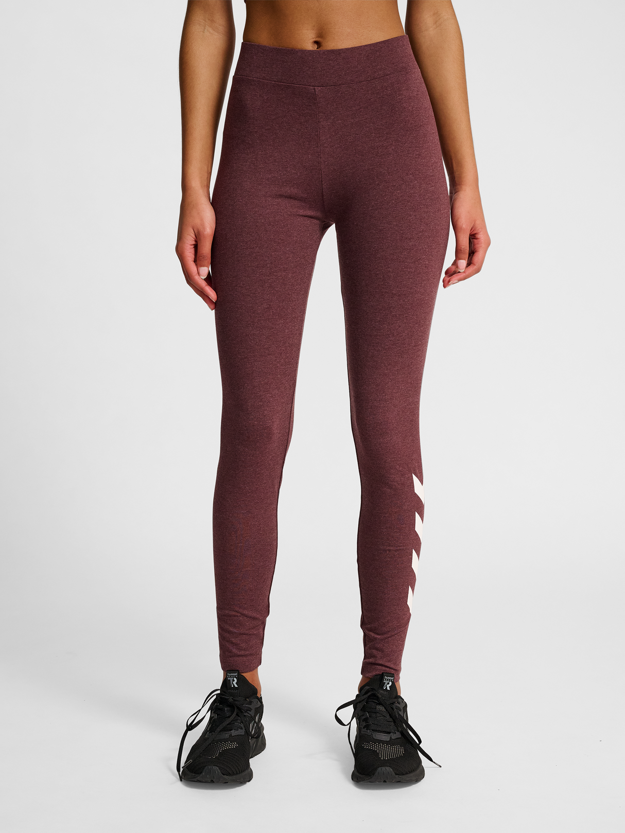 hummel Women's Pulse Logo Mid Waist Tights-6