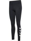 hummel Women's Pulse Logo Mid Waist Tights-1