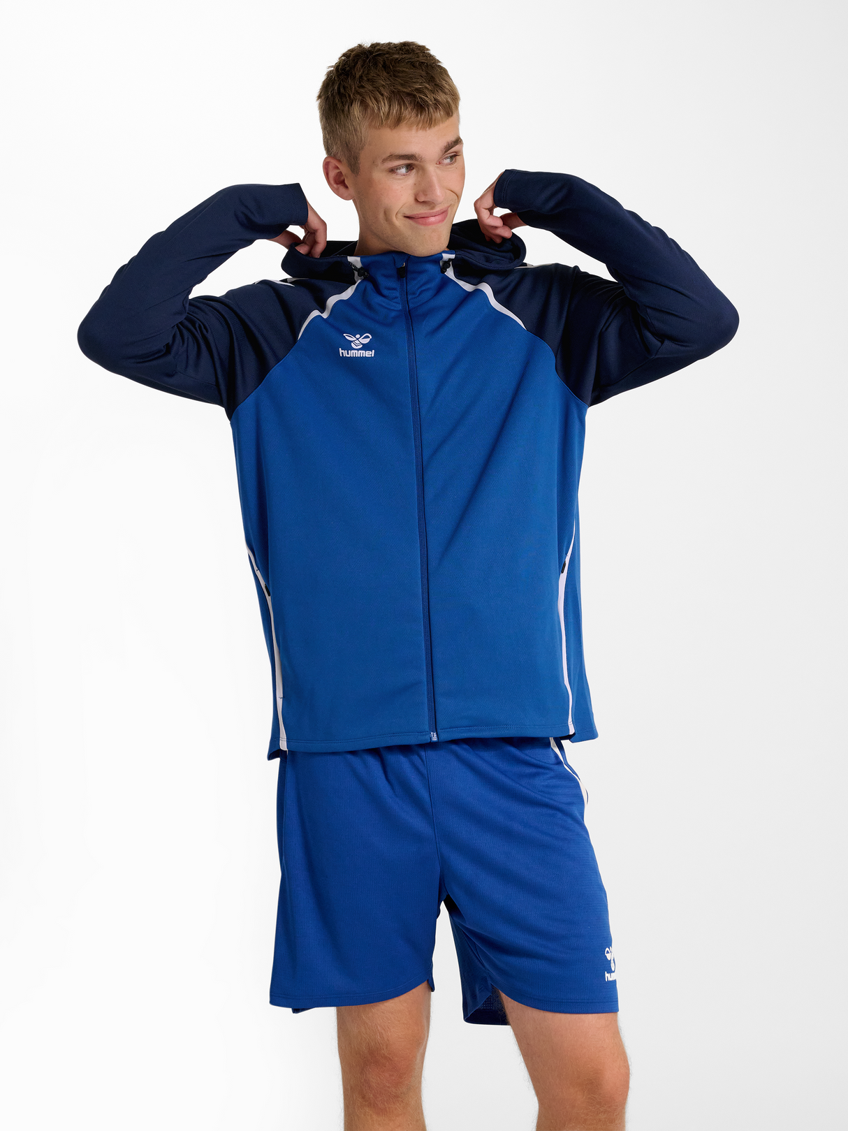 hummel Men's Lead 2.0 Zip Hoodie-6