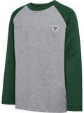 hummel Youth Raglan Loose Long Sleeve T-Shirt Bee-1