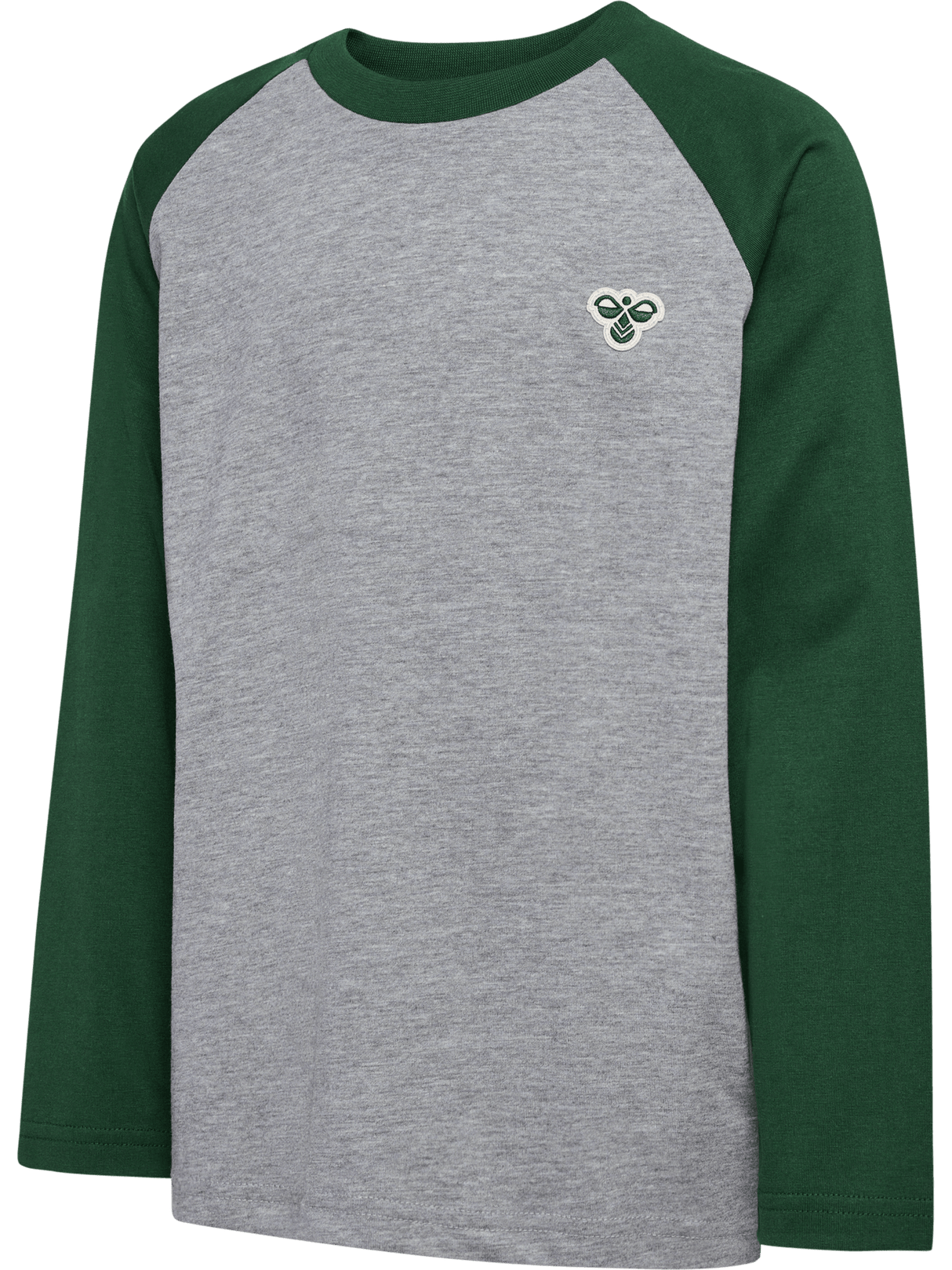 hummel Youth Raglan Loose Long Sleeve T-Shirt Bee-1