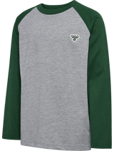 hummel Youth Raglan Loose Long Sleeve T-Shirt Bee-1
