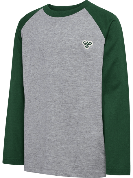 hummel Youth Raglan Loose Long Sleeve T-Shirt Bee-1