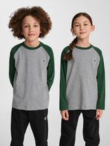 hummel Youth Raglan Loose Long Sleeve T-Shirt Bee-5