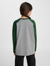 hummel Youth Raglan Loose Long Sleeve T-Shirt Bee-6
