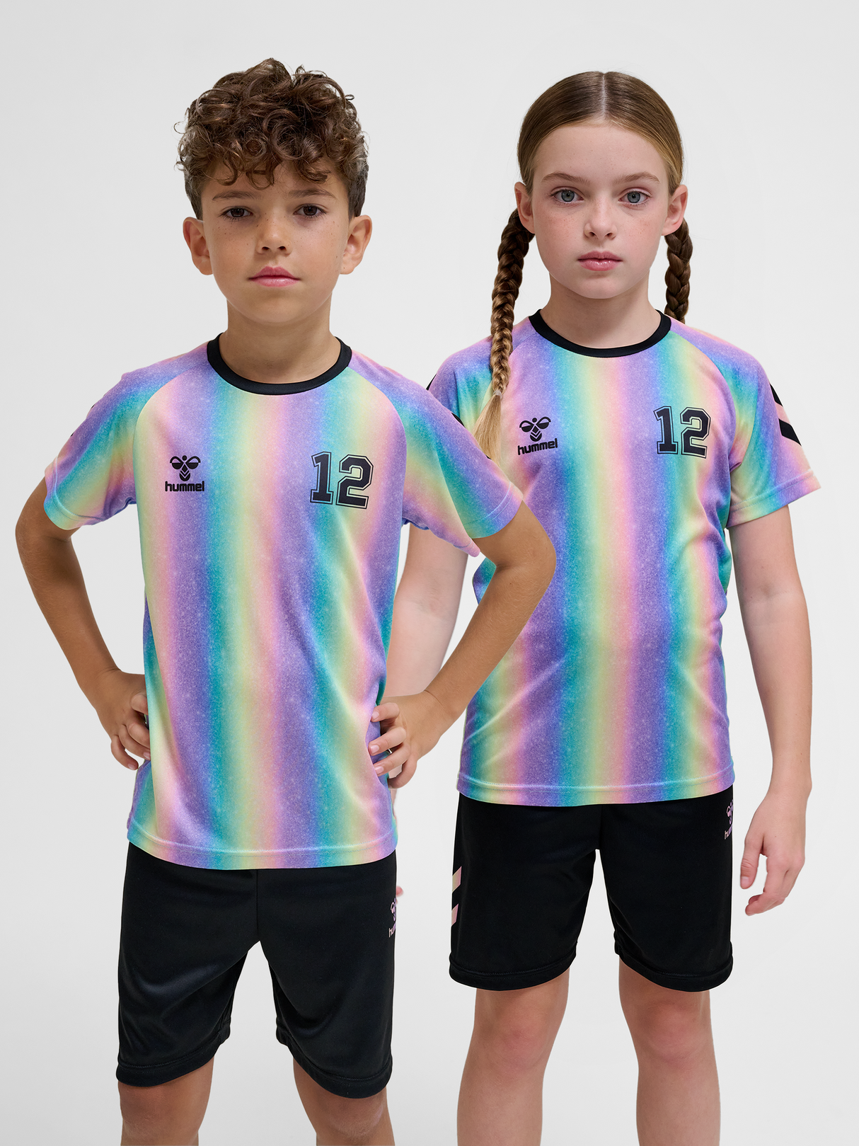 hummel Youth Shimmer Short Sleeve T-Shirt-5