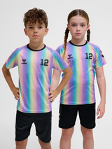 hummel Youth Shimmer Short Sleeve T-Shirt-5