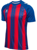 hummel Unisex Match Striped Short Sleeve Jersey-1