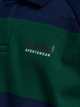 hummel Youth Loose Striped Long Sleeve Polo-3