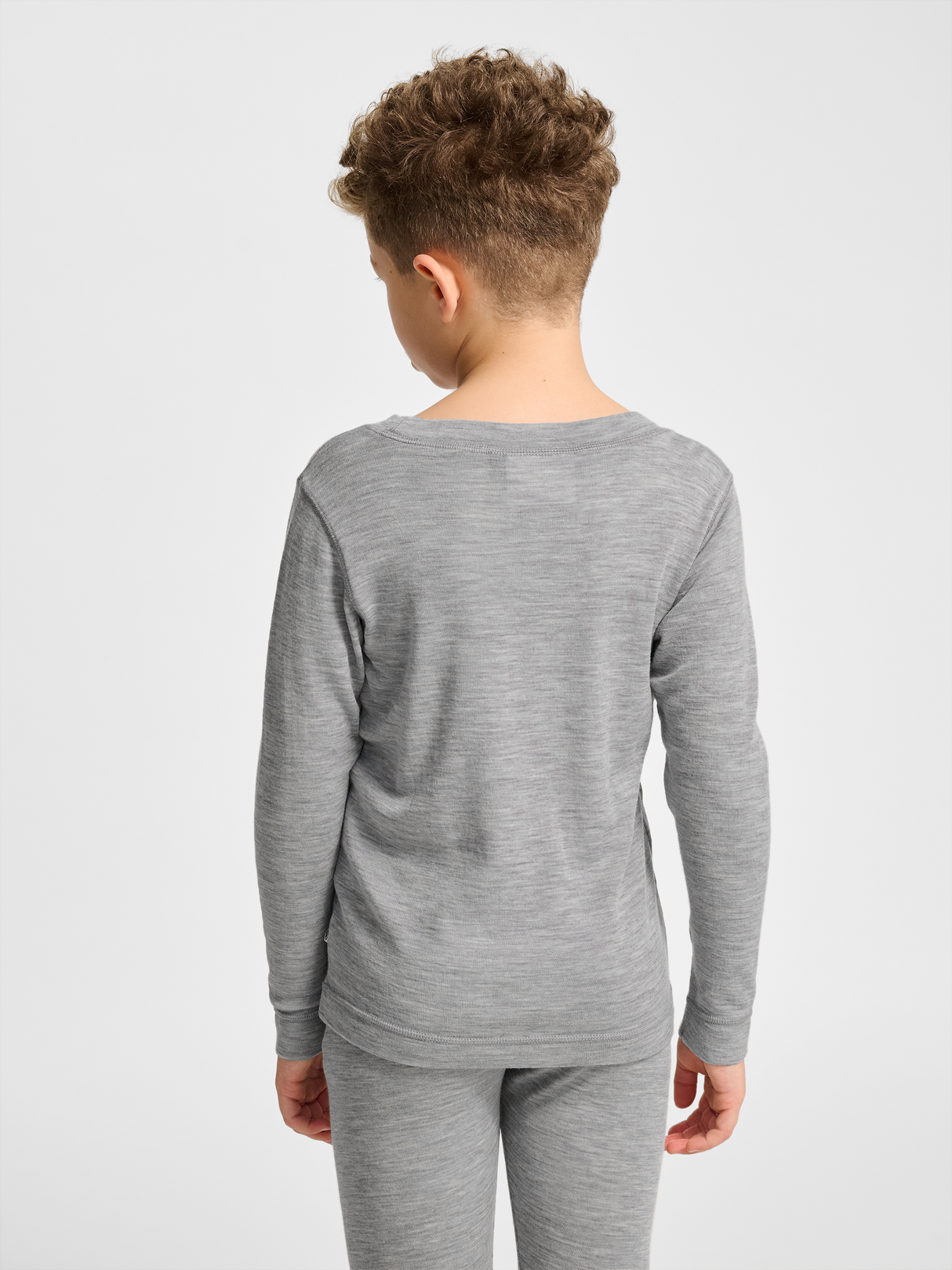 hummel Youth Wool Rib Long Sleeve T-Shirt-4