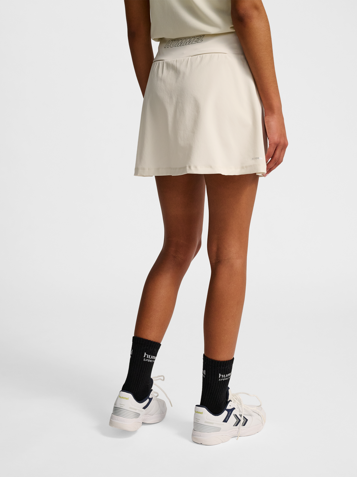 hummel Women's Court Mid Waist Pocket Skirt-5