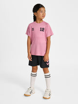 hummel Youth Shimmer Short Sleeve T-Shirt-7