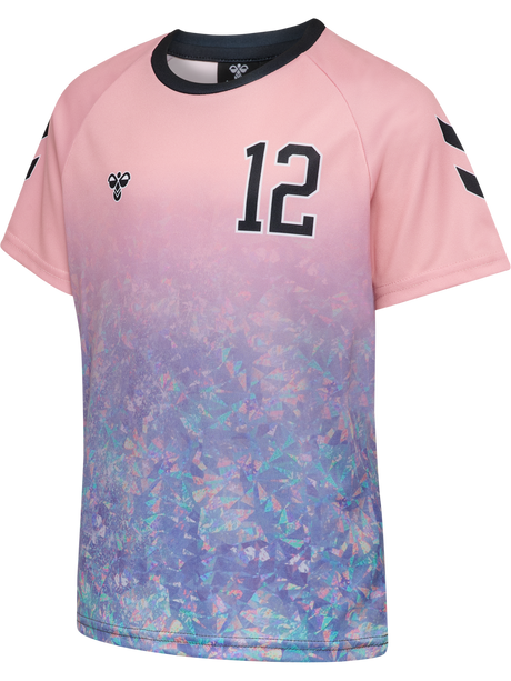 hummel Youth Shimmer Short Sleeve T-Shirt-1