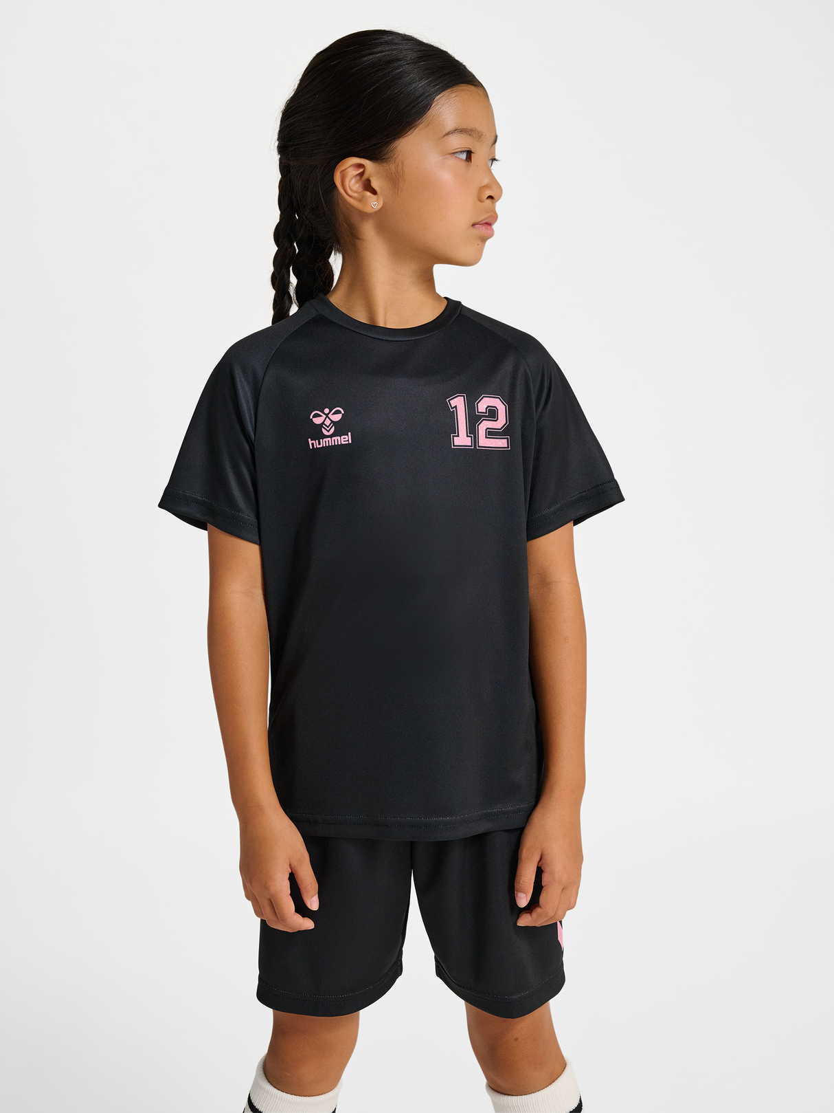 hummel Youth Shimmer Short Sleeve T-Shirt-6