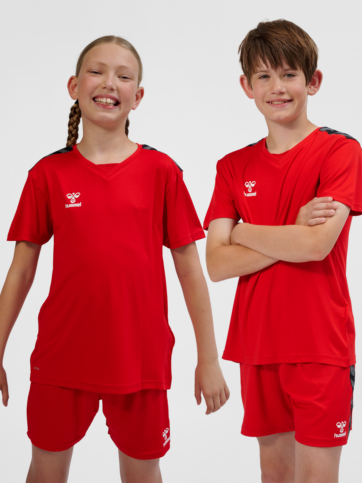 hummel Youth Authentic Polyester Short Sleeve Jersey-5