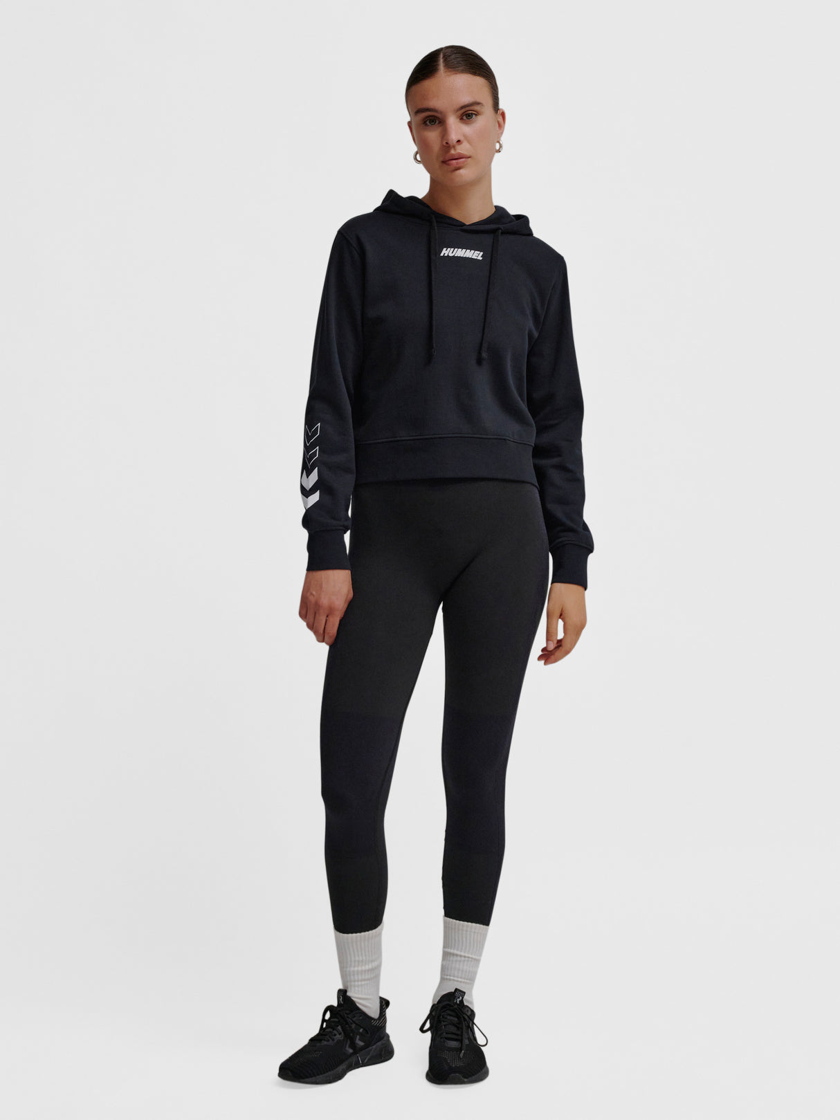 hummel Women's Elemental Shorts Hoodie-7