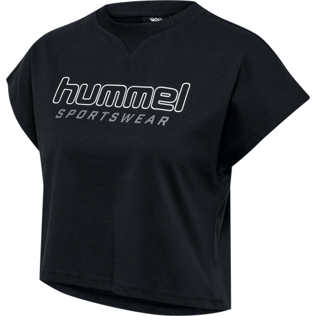 hummel Women's Legacy June Cropped T-Shirt-1