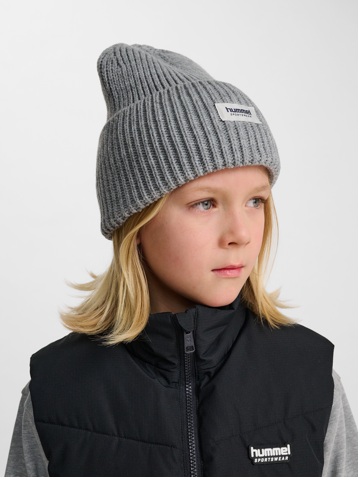 hummel Heavy Rib Knit Beanie-3