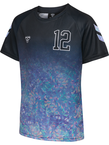 hummel Youth Shimmer Short Sleeve T-Shirt-1