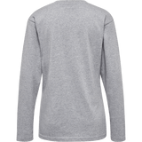 hummel Women's Red Heavy Long Sleeve T-Shirt-2