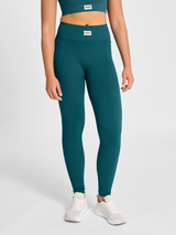hummel Women's Pulse Seamless Rib Mid Waist Tights-6
