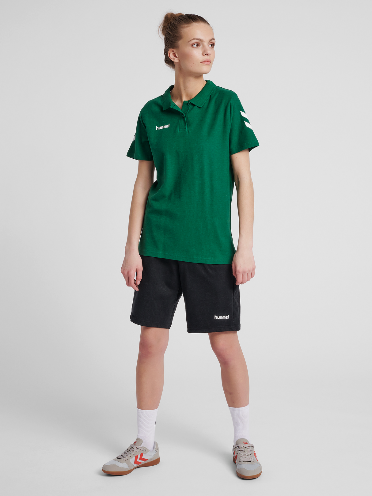hummel Women's Go Cotton Polo-4