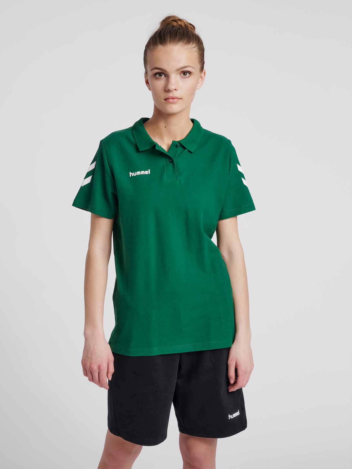 hummel Women's Go Cotton Polo-5