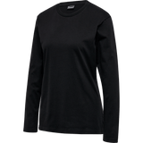 hummel Women's Red Heavy Long Sleeve T-Shirt-1